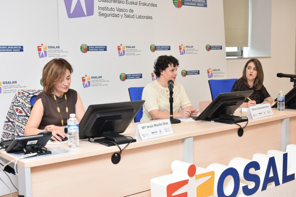Osalanek profesional sanitarioak bildu ditu lan-osasuna sustatzeko esperientzia praktikoen inguruan
