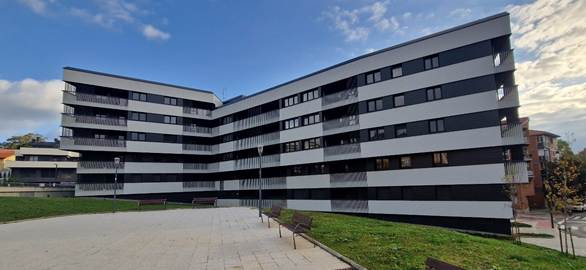 Fotograf&iacute;a del edificio de viviendas que se entrega en Getxo