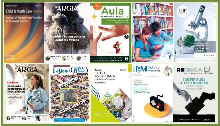 GEBren dokumentazio zentrora irailean iritsitako aldizkarien aurkibideak ikusgai