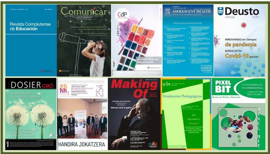 Sumario de REVISTAS recibidas en enero de 2021