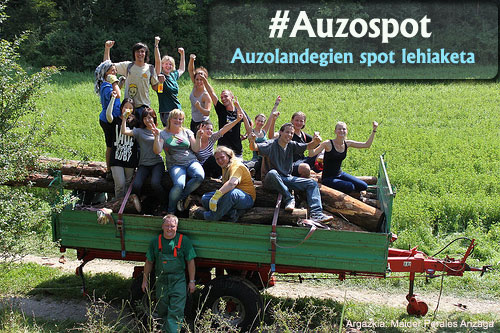 Auzolandegein spot lehiaketa 