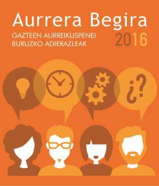 Aurrera begira txostenaren portada