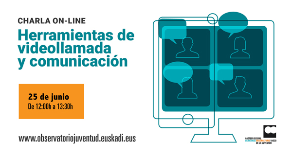Charla on-line Herramientas de videollamada y comunicaci&oacute;n