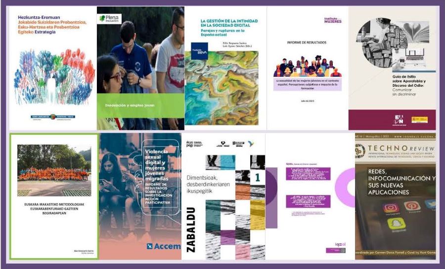 Selecci&oacute;n de documentos on line recopilados en el Centro de Documentaci&oacute;n del OVJ en abril de 2023