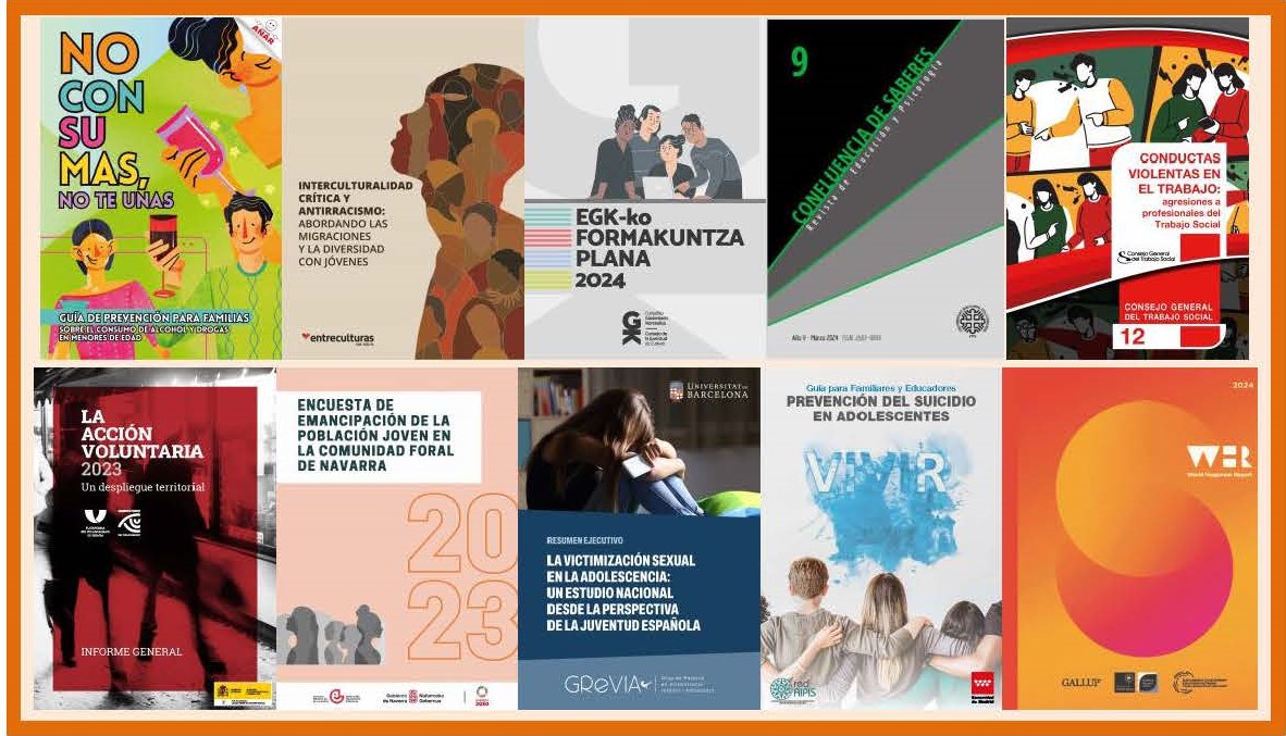 Selección de documentos on line recopilados en el Centro de Documentación del OVJ en abril de 2024