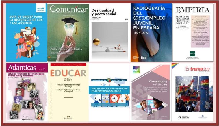 Selecci&oacute;n de documentos on line recopilados en el Centro de Documentaci&oacute;n del OVJ en septiembre de 2022