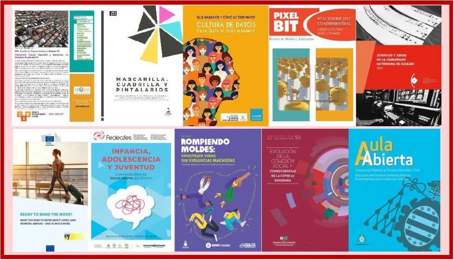 Selecci&oacute;n de documentos on line recopilados en el Centro de Documentaci&oacute;n del OVJ en febrero de 2022