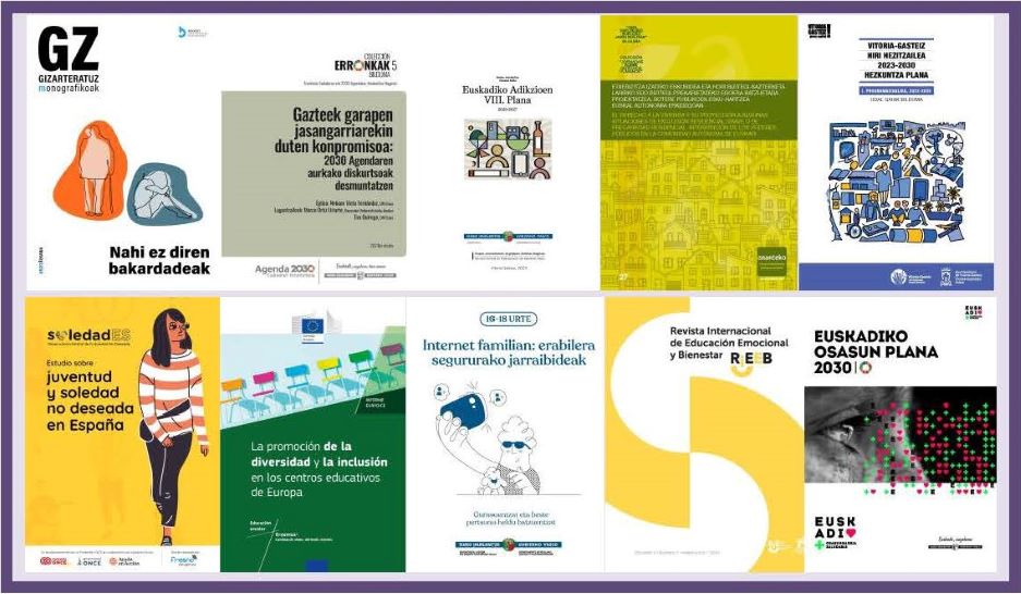 Selecci&oacute;n de documentos on line recopilados en el Centro de Documentaci&oacute;n del OVJ en febrero de 2024