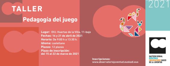 Taller: pedagogía del juego