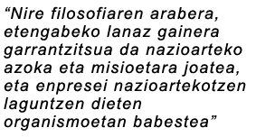 Nortindal elkarrizketa