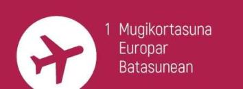 MUGIKORTASUNA Europar Batasunean