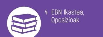 EBn IKASTEA, OPOSIZIOAK