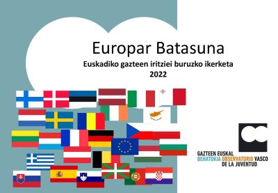 Europar Batasuna. Euskadiko gazteen iritziei buruzko ikerketa 2022