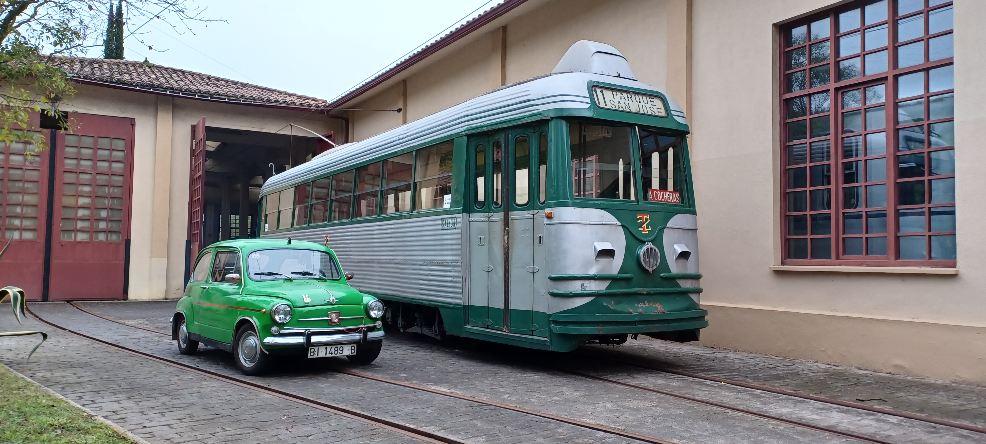 El Museo Vasco del Ferrocarril de Euskotren incorpora un Seat 600E a su colecci&oacute;n de veh&iacute;culos