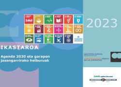 Agenda 2030 eta Garapen Jasangarrirako Helburuen inguruko ikastaroa