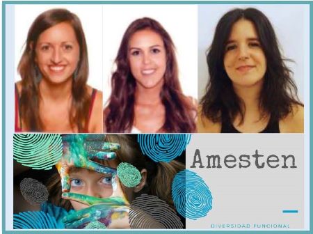 # Ruth San Cristobal Garamendi, Itziar Sánchez Garigorta eta Nagore Alvarez Llorente. AMESTEN elkartea