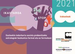 # Ikastaroa: Gazteekin indarkeria sexista prebenitzeko estrategiak hezkuntza formal eta ez formalean. Irakasleentzako eta orientatzaileentzako edizioa
