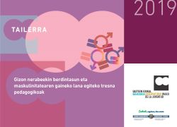 Tailerra: gizon nerabeekin berdintasun eta maskulinitatearen gaineko lana egiteko tresna pedagogikoak