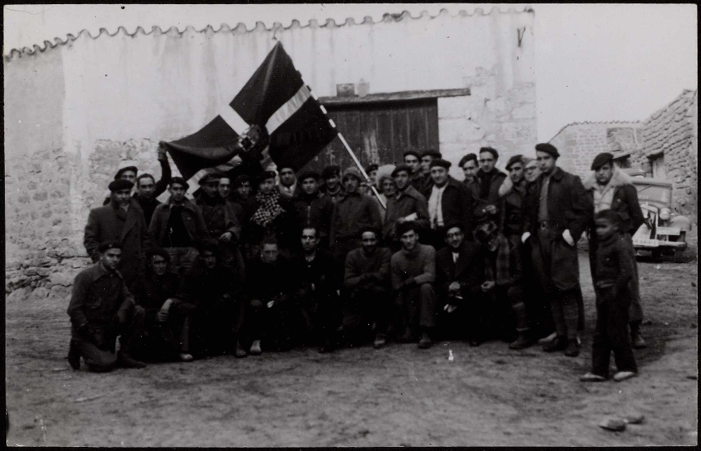 Batallon gudari en Bizkaia 1937