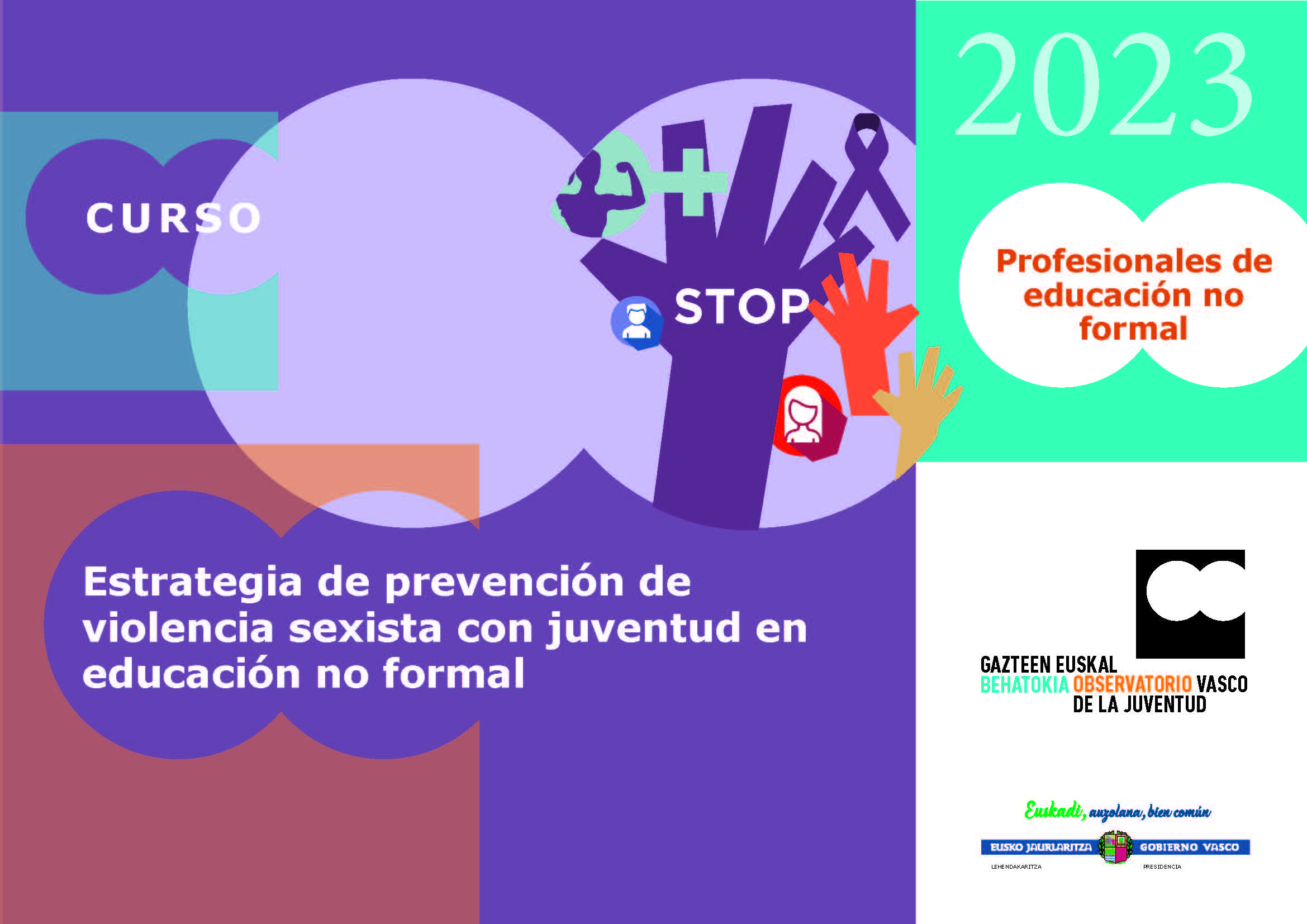 Curso: Estrategia de prevención de violencia sexista con juventud en educación no formal
