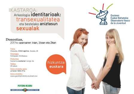 IKASTAROA: Arkeologia identitarioak: transexualitatea eta bestelako aniztasun sexualak