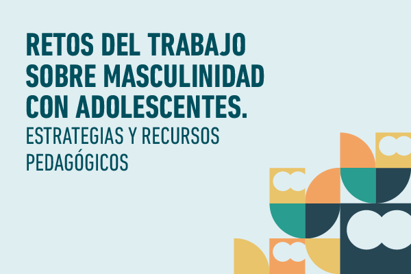 Portada curso "Trabajo sobre masculinidad con adolescentes".