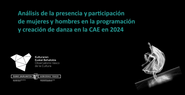 An&aacute;lisis de la presencia y participaci&oacute;n de mujeres y hombres en la programaci&oacute;n y creaci&oacute;n de danza en la CAE en 2024