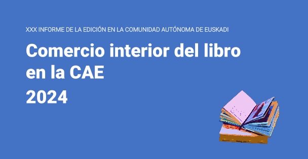 Comercio interior del libro en la CAE 2024