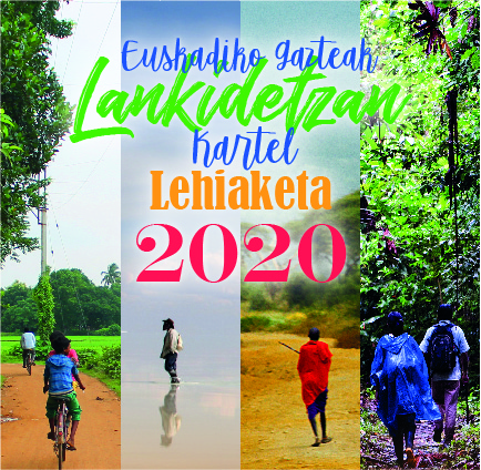 Euskadiko Gazteak Lankidetzan Kartel Lehiaketa 2020