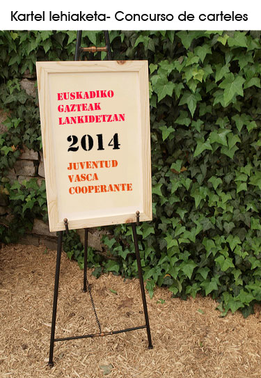 Concurso de carteles Programa Juventud Vasca Cooperante 2014