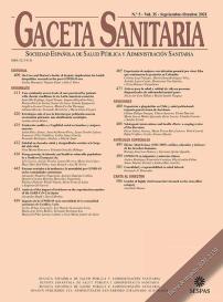 Gaceta sanitaria: &Oacute;rgano oficial de la Sociedad Espa&ntilde;ola de Salud P&uacute;blica y Administraci&oacute;n Sanitaria