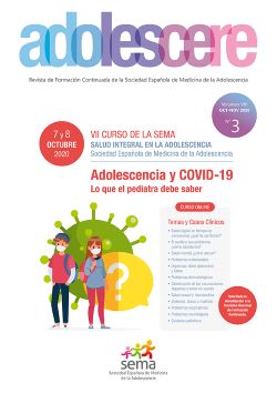 Adolescere. Revista de Formaci&oacute;n Continuada de la Sociedad Espa&ntilde;ola de Medicina de la Adolescencia