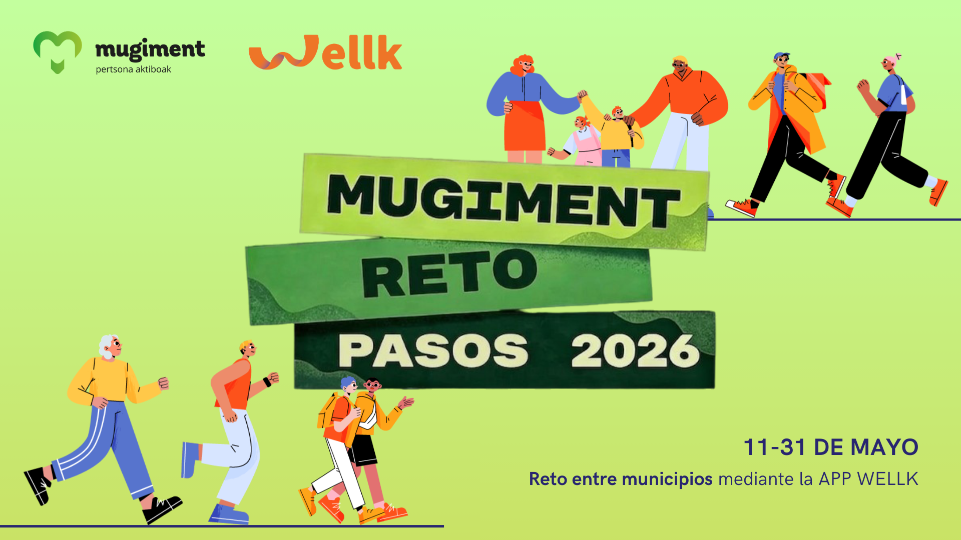 &iexcl;Ya est&aacute; en marcha el II. Reto de Pasos Mugiment!