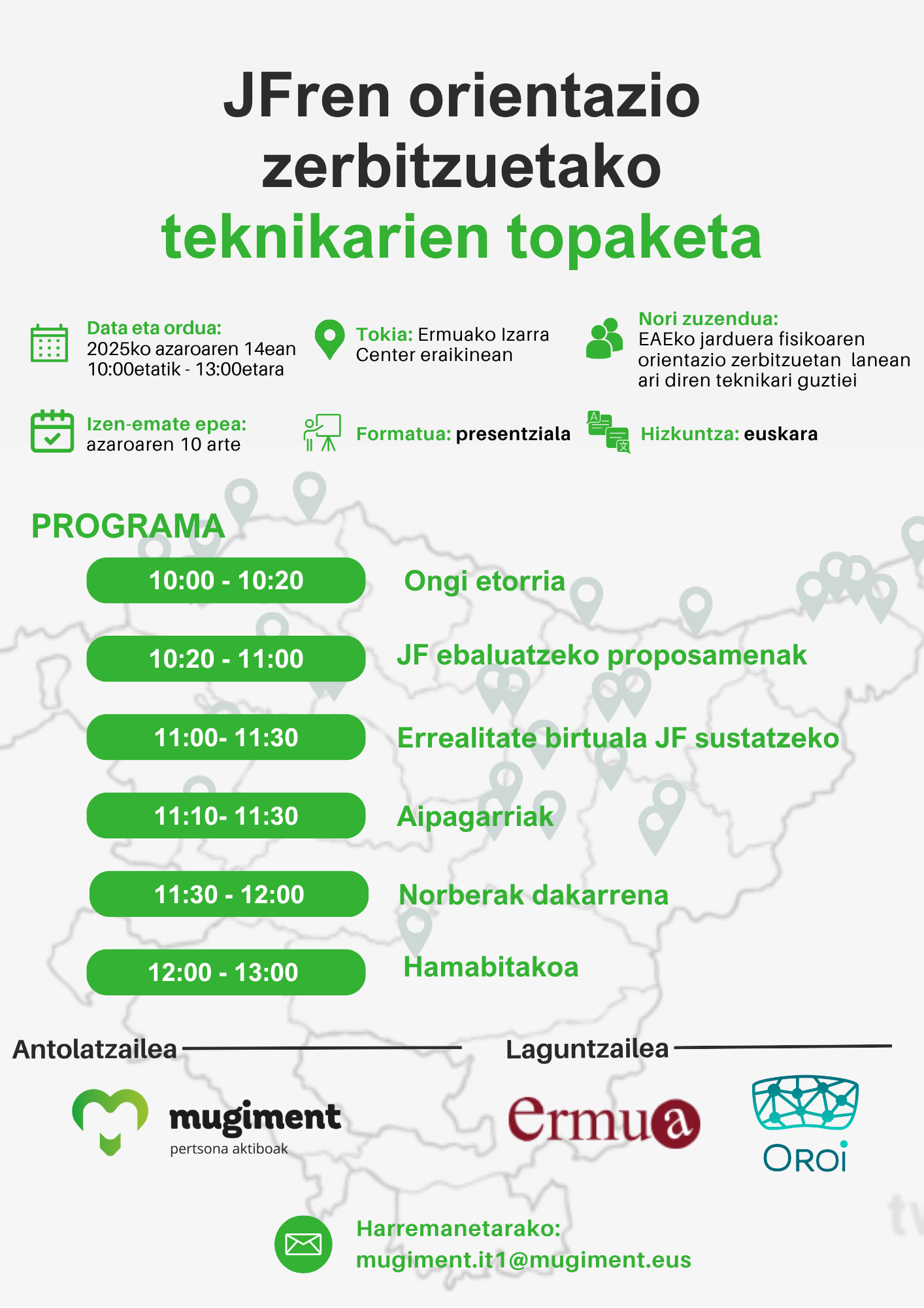 II Encuentro de orientadores/as de AF en Ermua