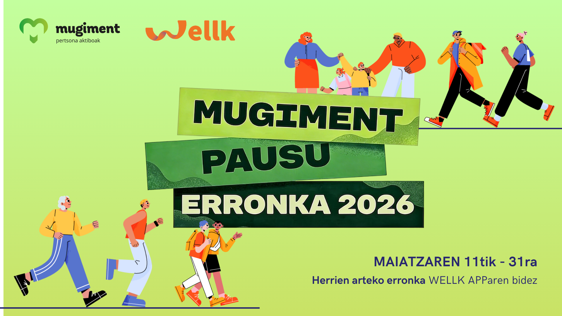 II. Reto de pasos Mugiment