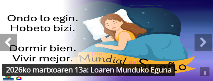 Ondo lo egin, hobeto bizi: atsedenaren garrantzia gure osasunean