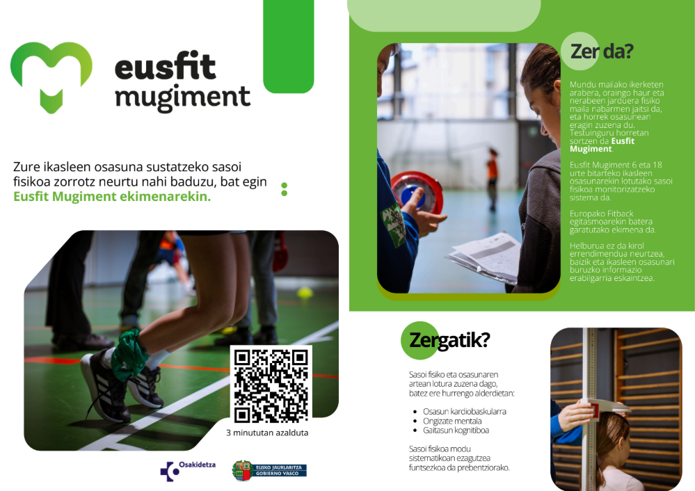 Eusfit Mugiment: nuevo d&iacute;ptico