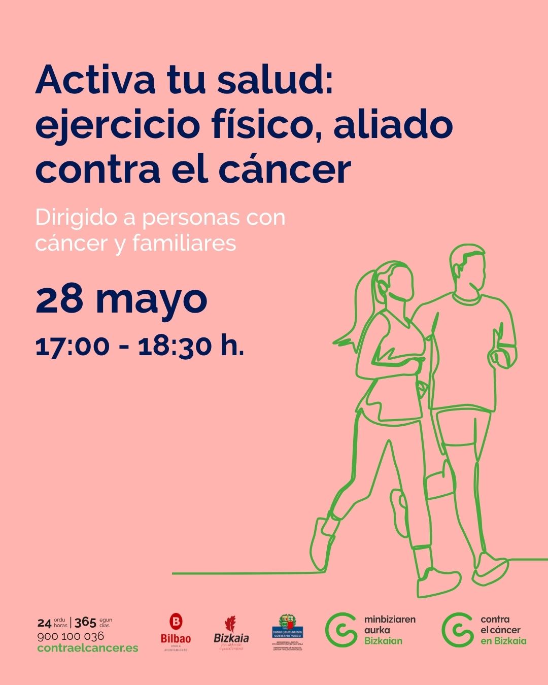 Taller: Activa tu salud: ejercicio f&iacute;sico, aliado contra el c&aacute;ncer