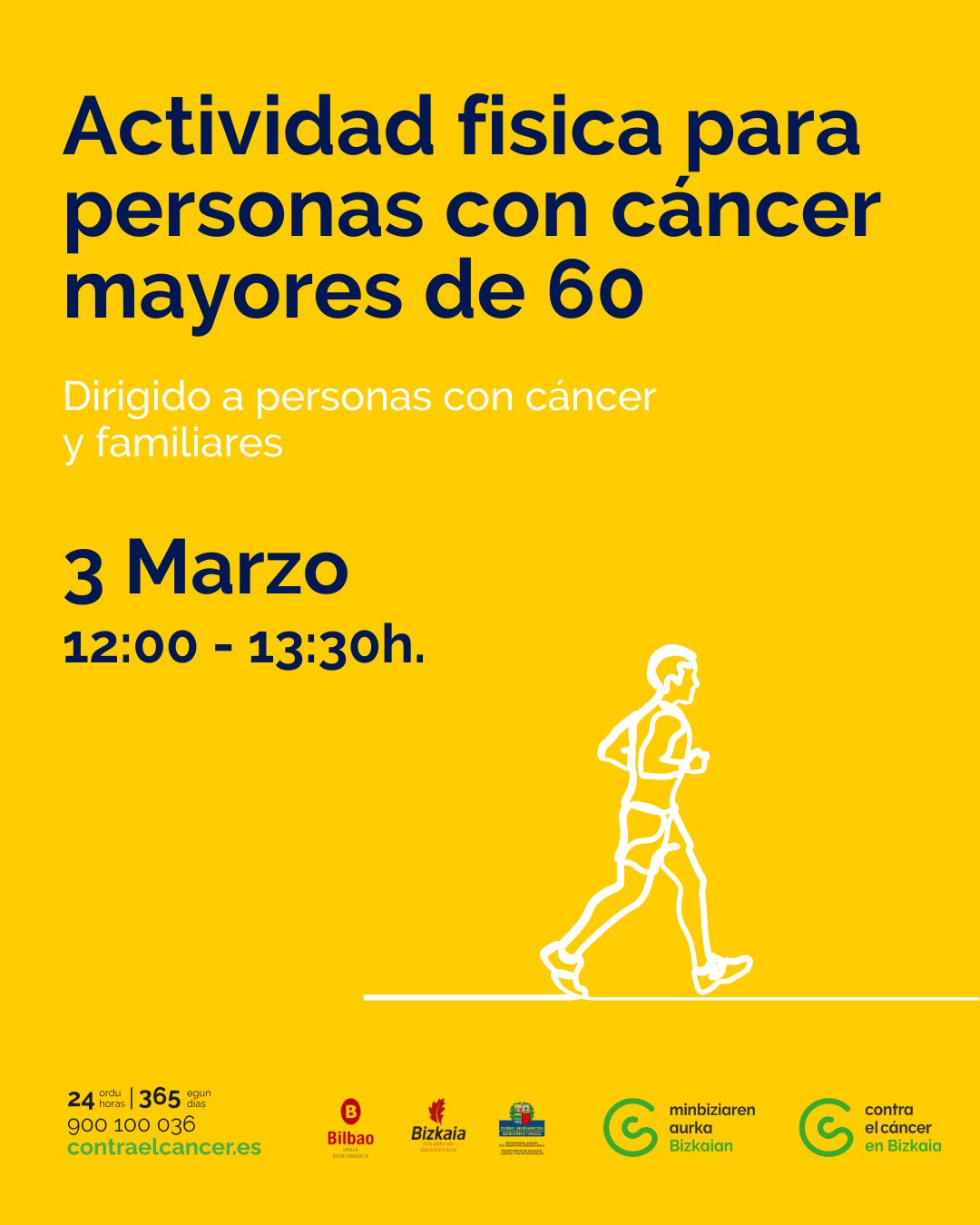 Taller: AF para personas con c&aacute;ncer mayores de 60