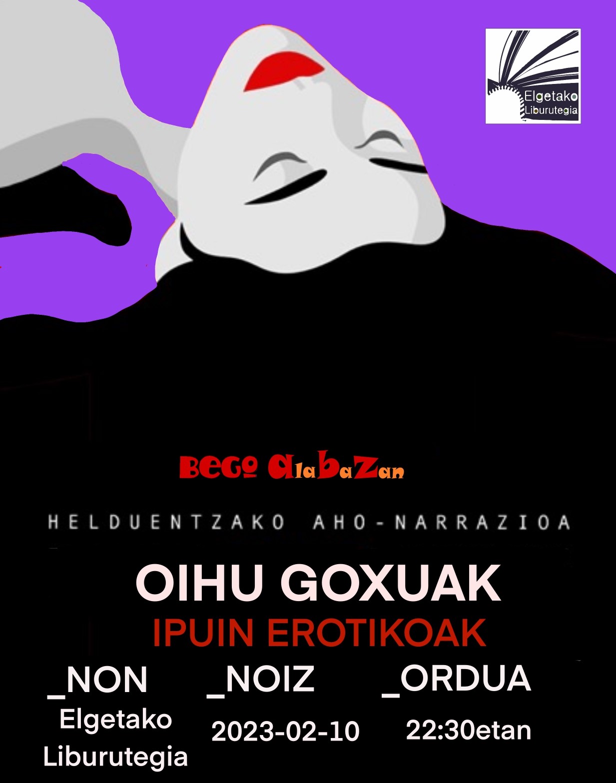 Bibliobero 2023 - ipuin erotikoen kontaketa