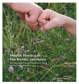 Reproducción parcial de la portada del informe 'Health literacy in the Nordic countries. Not only a determinant of health, but also a tool for health promotion' (Nordic Welfare Centre, 2022)