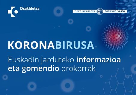 Koronabirusari buruzko informazioa