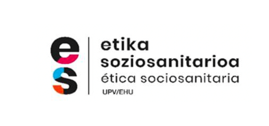 Etika soziosanitarioko graduondoaren prestakuntza logoa.