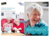 Testing Promising Approaches to Reducing Loneliness. Results and Learnings of Age UK?s Loneliness Pilot (AGE UK, 2020) y de la guía Promising Approaches Revisited: Effective action on loneliness in later life, Campaign to End Loneliness, 2020