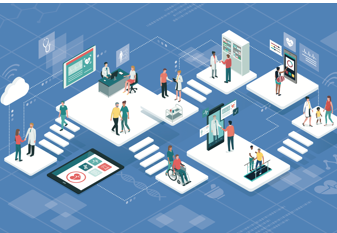 Imagen parcial de la portada del documento Towards an Integrated Health Information System in the Netherlands (OCDE, 2022)
