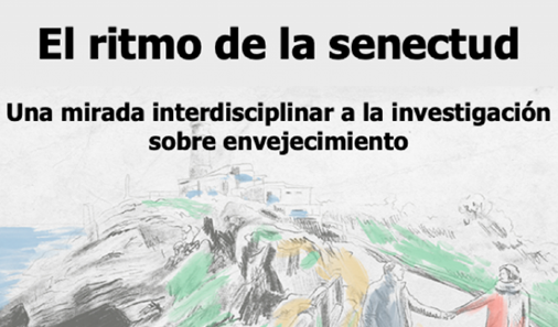 Portada de 'El ritmo de la senectud. Una mirada interdisciplinar a la investigaci&oacute;n sobre envejecimiento'