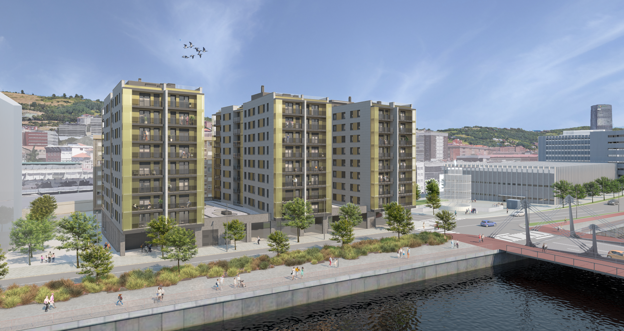 BILBOko ZORROTZAURRE DB2 - ERREGIMEN OROKORREKO BABES OFIZIALEKO 120 ETXEBIZITZAREN ESLEIPENAREN ZOZKETA. 