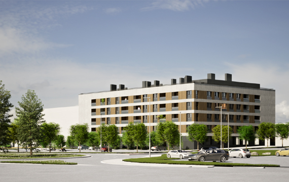 Visesak Hondarribian alokairuko 66 etxebizitza babestu eraikitzeko obra adjudikatu du