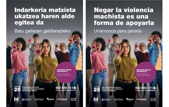 Negar la violencia machista es una forma de apoyarla. Un&aacute;monos para pararla