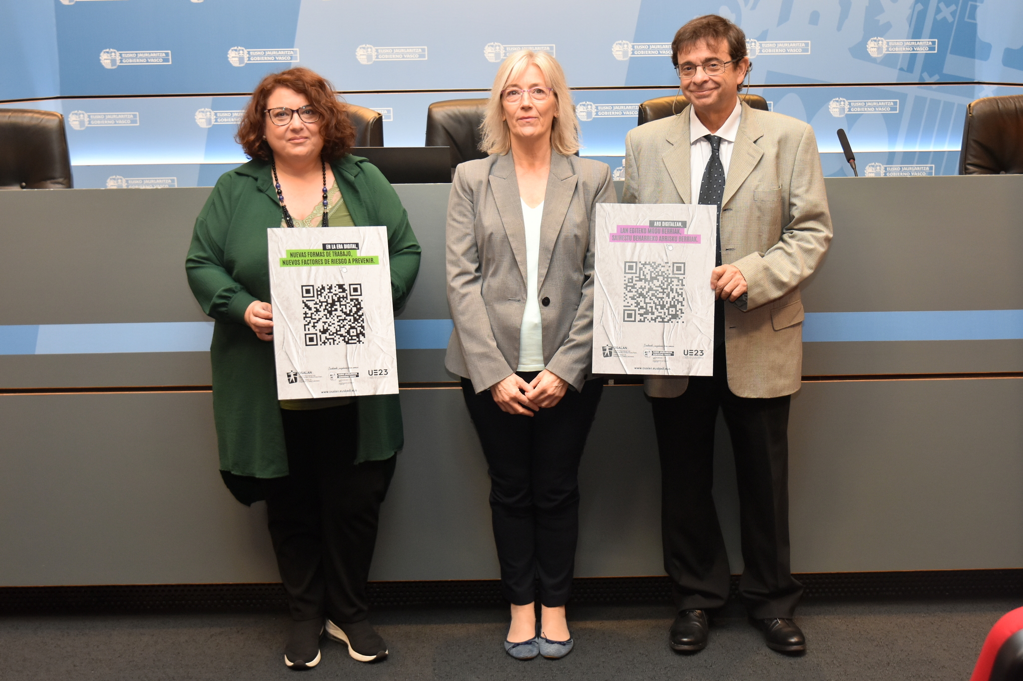 Campa&ntilde;a de Osalan: 'Nuevas formas de trabajo, nuevos factores de riesgo a prevenir'